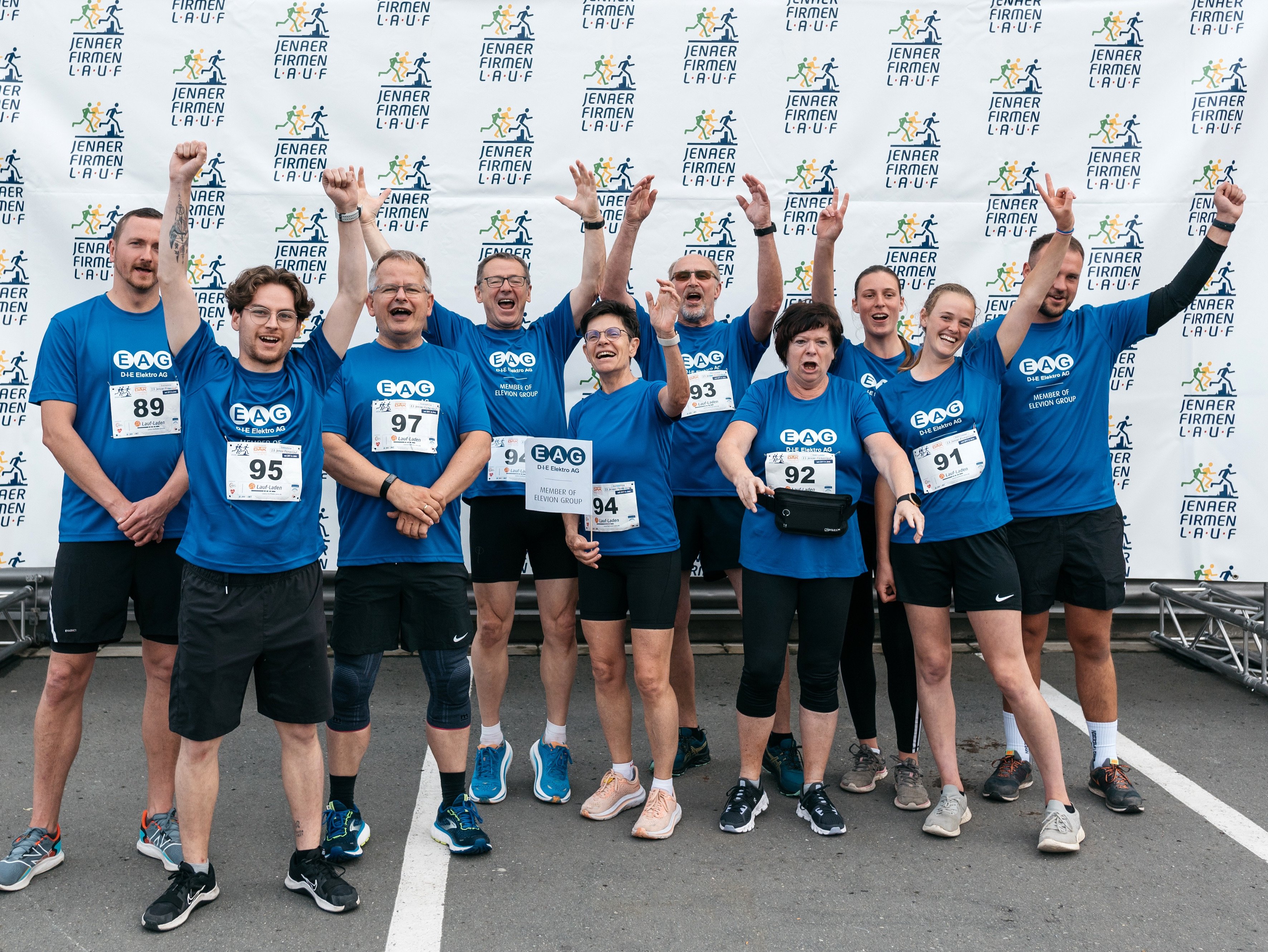 "Sport Frei" hieß es für 10 Kollegen des Hauptsitzes der EAG in Jena
