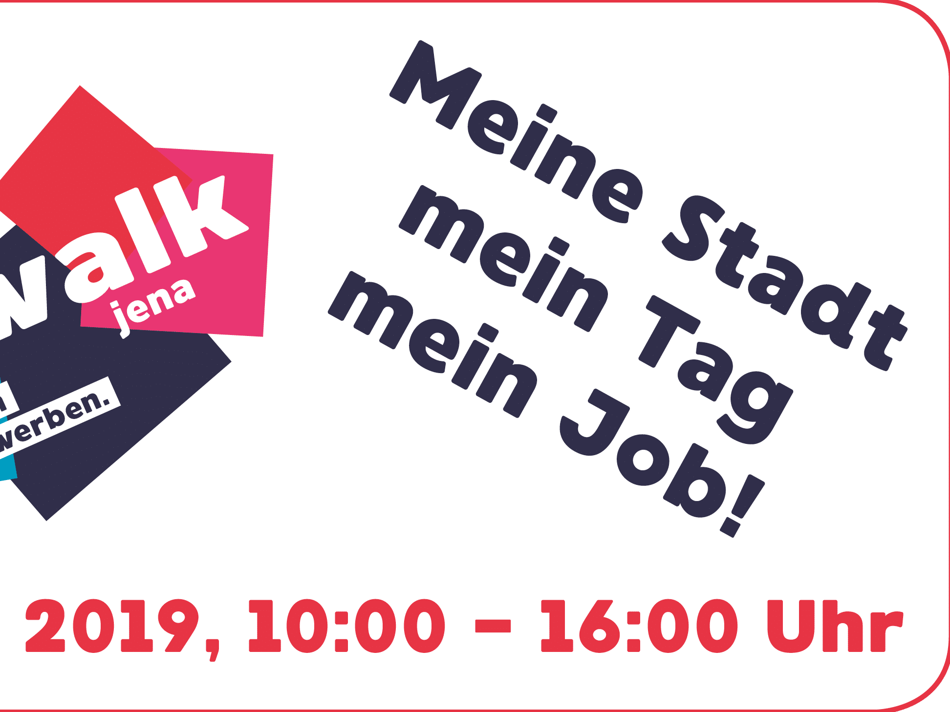 Bummeln und Bewerben – EAG und ETS beim Jenaer Jobwalk